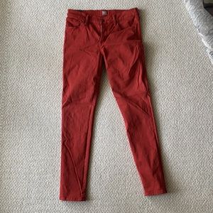 Rust colored jeans